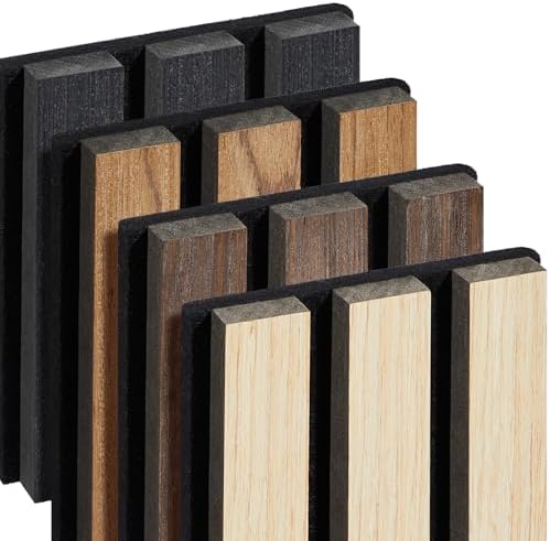 Acoustic Wood Slat Panels, Soundproof Wooden Wall Panels, 3D Fluted Panel - Image 3