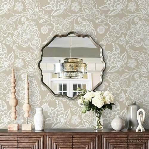 Hopepak 17.3"×197" Vintage Floral Peel and Stick Wallpaper - Image 4
