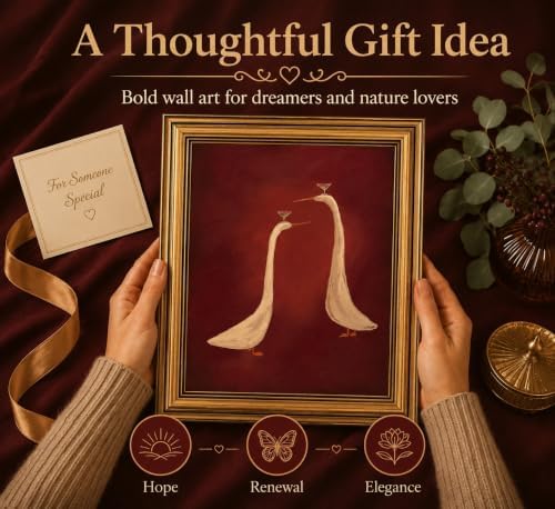 Gold Framed 3D Textured Wall Art, Minimalist Cocktail Animal Pictures Decor - Image 3