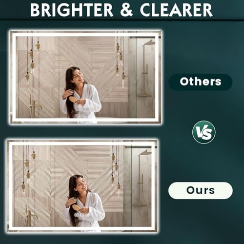Memobarco 36" x 60" LED Bathroom Mirror - Image 2