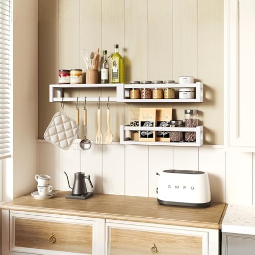 3 Pack Solid Wood Floating Shelves - Image 6