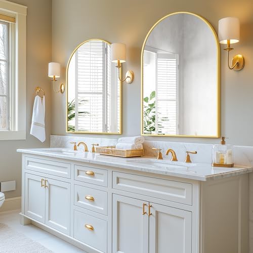 Arched Bathroom Mirror for Wall - Image 4