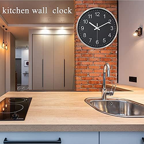 HZDHCLH Modern Wall Clocks Battery Operated 12 inch Silent Non Ticking Wall - Image 6