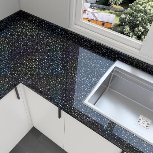 JPK Black Holographic Star Contact Paper - Image 5