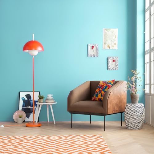 Teal Blue Peel and Stick Wallpaper 15.7"x196" Solid Colour Contact Paper Modern - Image 6