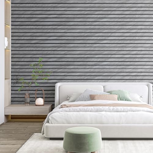 Art3d Six-Grid Design Slim Slat Wall Panel, 104 x 12 Inch - Image 3