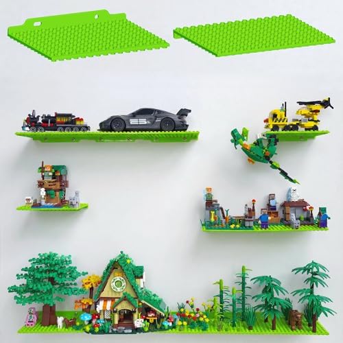 6 Pack Mini Wall Display Shelves by Unknown