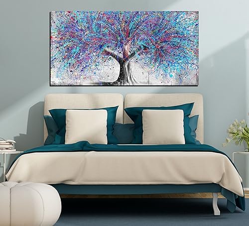 GUGIKA Tree Wall Art for Living Room, Banksy Graffiti Print Painting Picture - Image 6