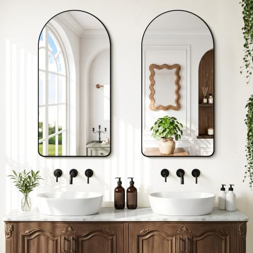GLASHOM Arched Bathroom Vanity Mirror - Image 3