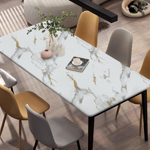 Marble Contact Paper Gold Peel and Stick Wallpaper - Image 5