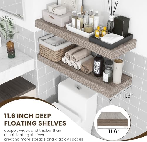 FLYJOE Deep Floating Shelves - Image 4