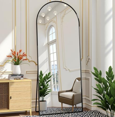 Prywot Arched Full Length Mirror Free Standing by Prywot