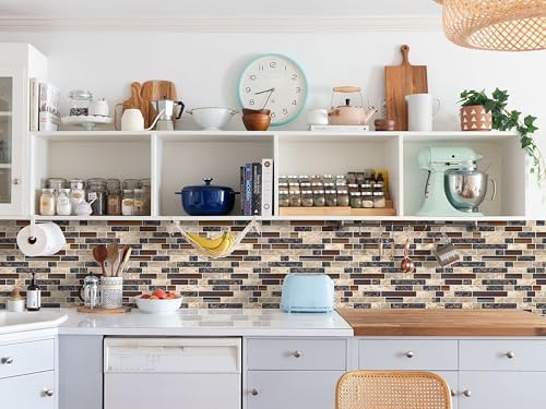 STICKGOO Thicker Design Peel and Stick Tile Backsplash, 12”×12”Stick on - Image 3