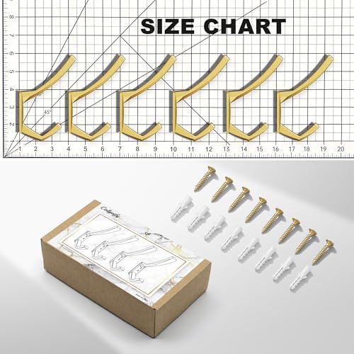 Heavy Duty Wall Hooks, 5 Inch Large Wall Mount Hooks - Image 7