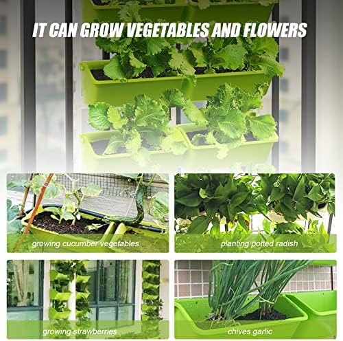 Kaibrite 8 Pockets Vertical Garden Wall Planter Raised Beds Hanging Planter - Image 4