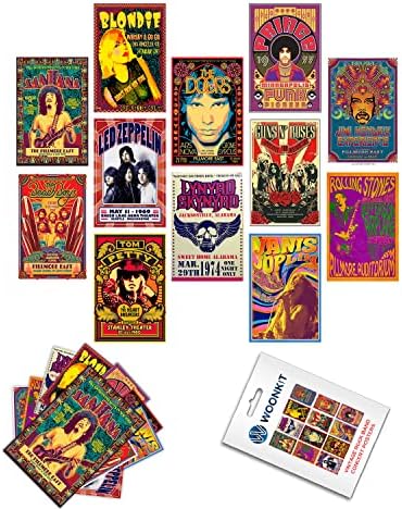 Woonkit Vintage Rock Band Posters - Image 2