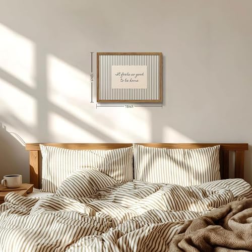 Framed Vintage Inspiring Canvas Wall Art, It Feels So Good to Be Home Canvas - Image 4