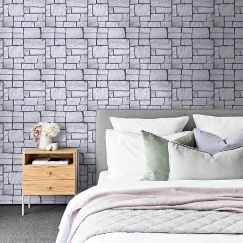 COMSTICKC 3D Faux Stone Wall Panels Peel and Stick - Image 6