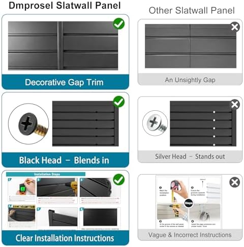 PVC Slat Wall Paneling 4x8 ft - Image 3