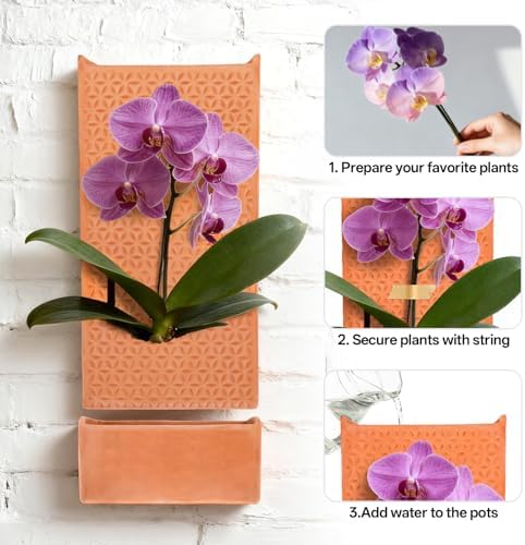 dadop Terracotta Self Watering Wall Pots - Image 4