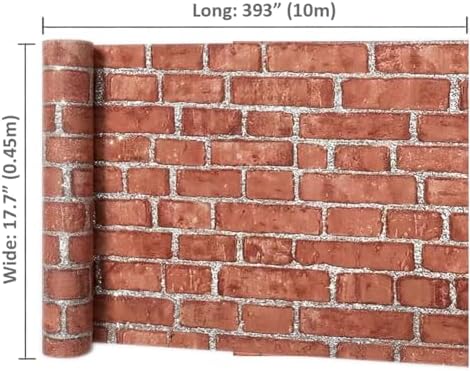 Lependor 17.7" X 393" Decorative Wallpaper Self-Adhesive Wall Paper Lengthen - Image 5