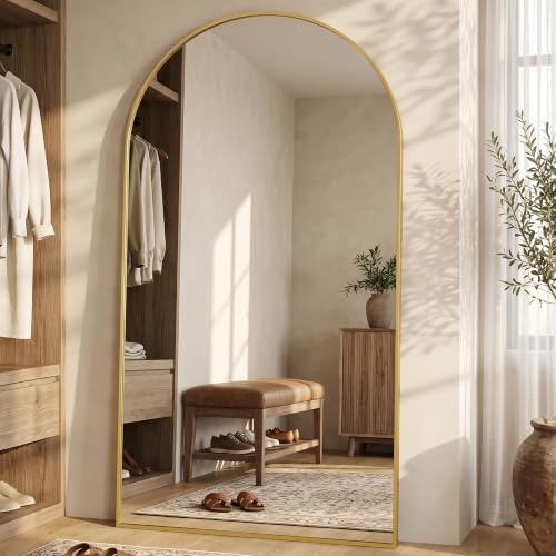 86"x46" Arched Full Length Mirror, Large Floor Mirror - Image 2