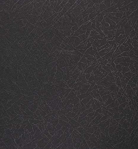 Black Silk Wallpaper Embossed Self Adhesive Peel and Stick Contact Paper - Image 3