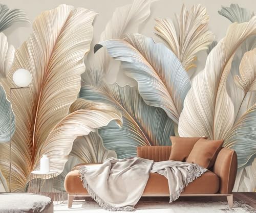 YQWDMX - Tropical Jungle Peel and Stick Wallpaper Leaf wall murals - Image 3