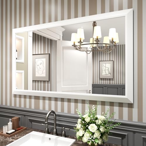 Amorho Bathroom Mirror for Wall 55x32 Inch by Amorho
