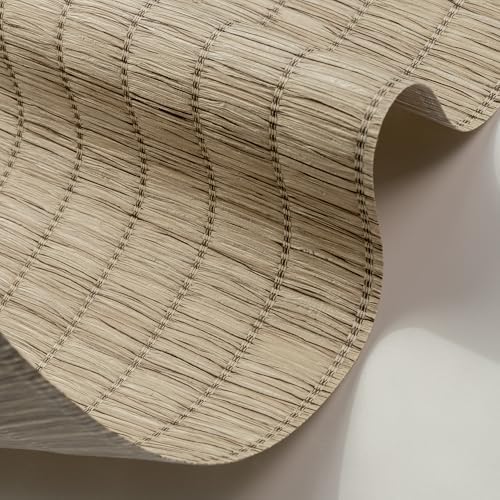 GoDear Design Faux Grasscloth Wallpaper, Tranquility by GoDearDesign