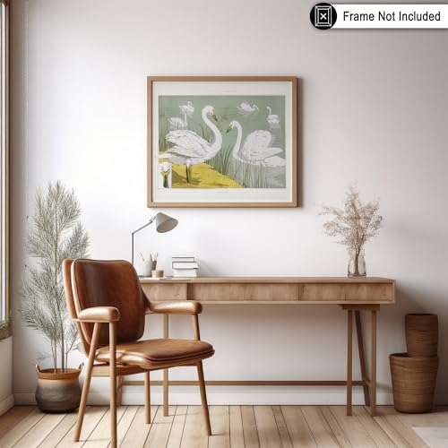 Poster Master Vintage White Wild Swans Poster - Image 6
