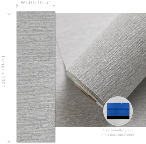 Grasscloth Peel & Stick Real Woven Striped Textured Wallpaper - Image 2