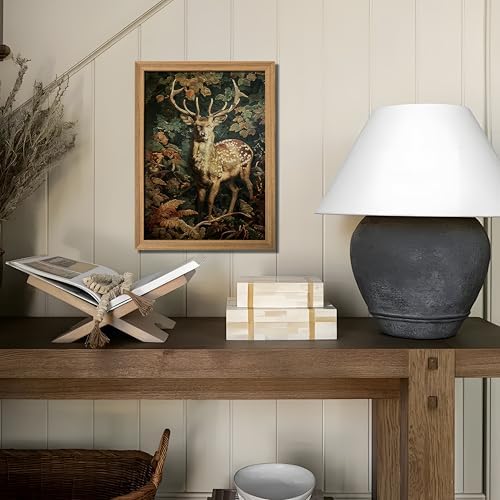 AKWISH Framed 3D Textured Vintage Wall Art - Image 4