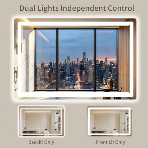 40"x60" LED Bathroom Mirror - Image 2