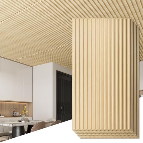 Art3d Fluted Slat 3D Wall Panels, Drop Ceiling Tiles by Art3d