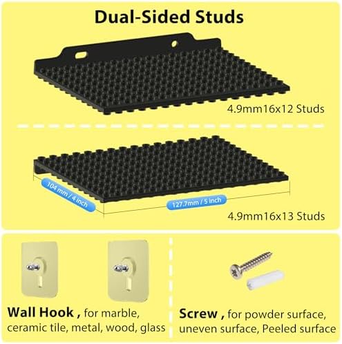 6 Pack Mini Wall Display Shelves - Image 5