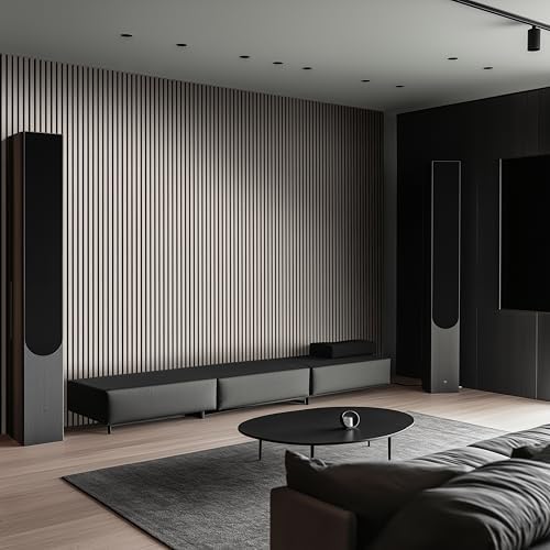 MSI Fog 9.5 x 94.5in. 3D Fluted Acoustic Wood Slat Wall Panel Eco-Friendly - Image 3