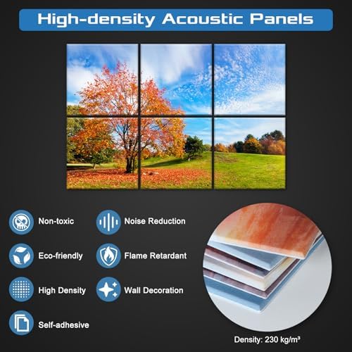 Decorative Acoustic Panels 6 Pack - Image 6