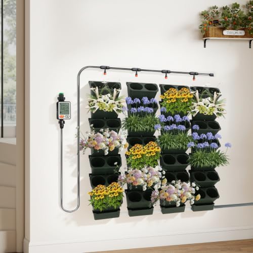Living Wall Planter Indoor Self Watering 56 Pots Vertical Garden - Image 7
