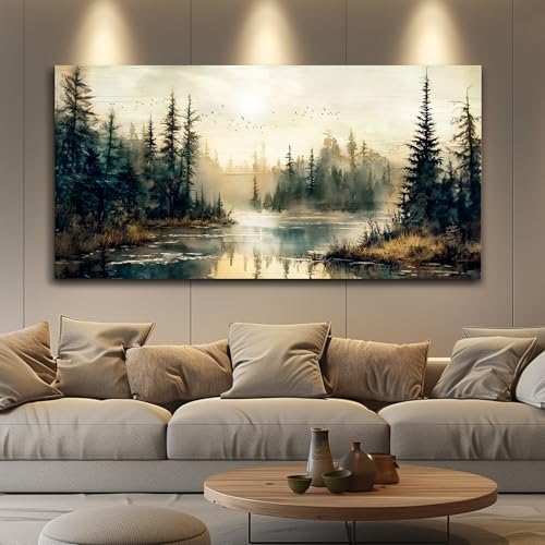 FUHAIHUA Canvas Wall Art For Living Room Large Wall Decor For Office Modern - Image 3