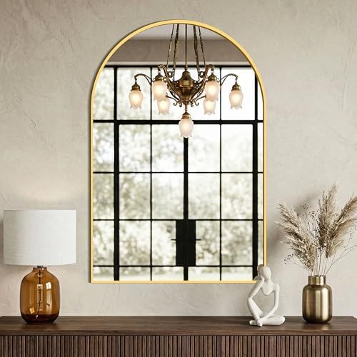 AMOISE Arched Bathroom Mirror for wall, 2 Pack 30"x20" Vanity Mirror - Image 7