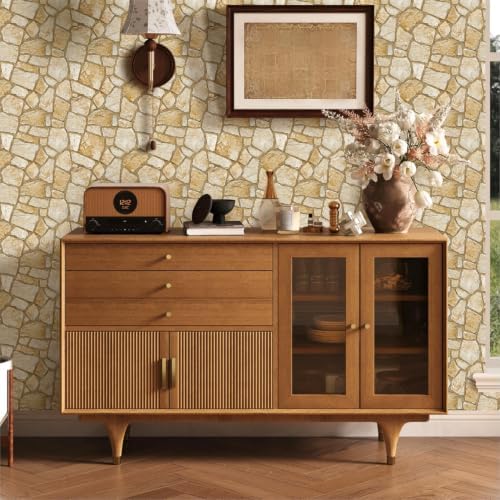 COMSTICKC 3D Faux Stone Wall Panels Peel and Stick - Image 2
