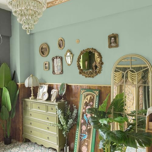 Yasinet Light Green Wallpaper Green Peel and Stick Wallpaper GreenContact Paper - Image 2