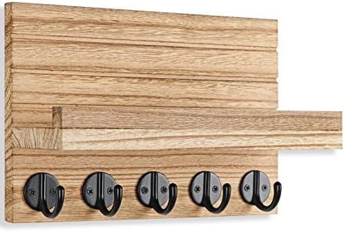 Lwenki Key Holder for Wall, Decorative Key and Mail Holder - Image 2