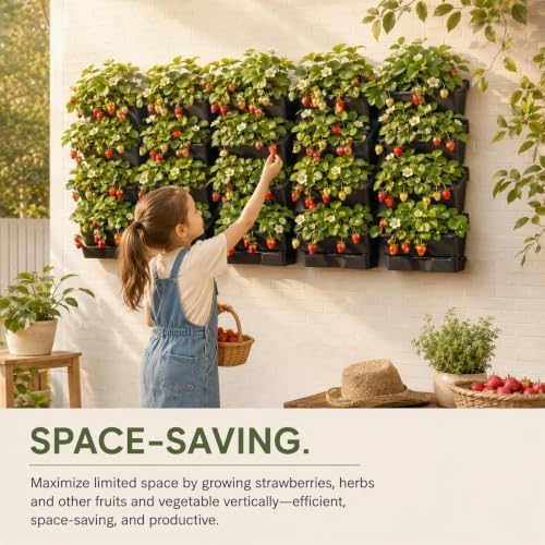 Vertical Garden Planter Hanging Wall Planter, 24 Pack - Image 5