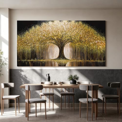 Large Tree Of Life Wall Art Decor 29"x58" Large Wall Art - Image 2