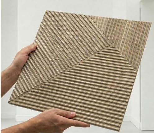 Faux Wood 3D Wall Panels, Wood Grain, Waterproof PVC, Natural Oak - Image 3