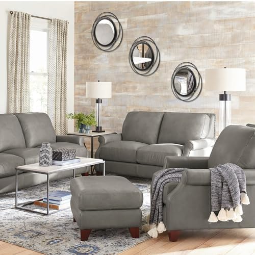 3 Set Sunburst Round Mirrors for Wall Decor Bedroom Bathroom - Image 2