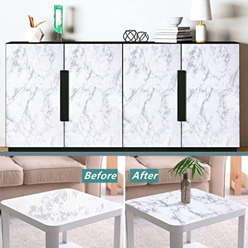 Arthome 23.6″ × 200″ Peel and Stick Marble Contact Paper, Self-Adhesive - Image 5