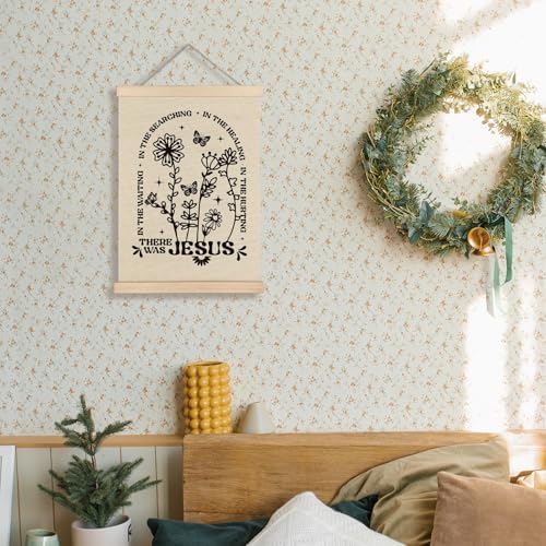 Supwhd Boho Floral Christian Wall Art - Image 2